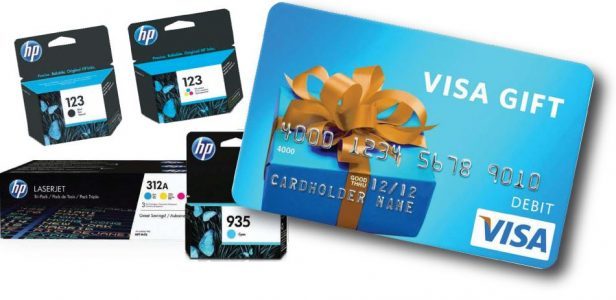 HP Visa Gift Cards
