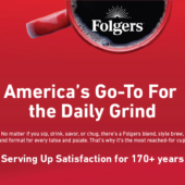 Folgers Newsletter Banner