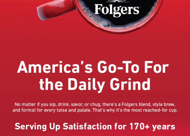 Folgers Newsletter Banner